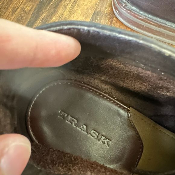 TRASK Brady Lace Up Chukka Boots in Espresso Leather main image 6